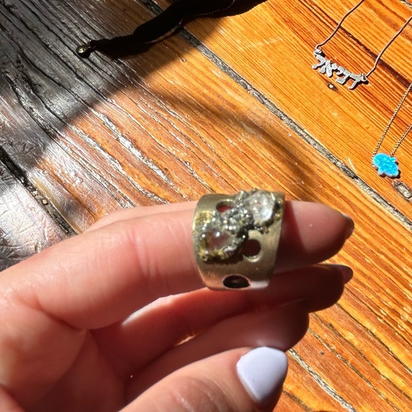 Meteorite Cluster Geo Ring - Picture 4 of 7
